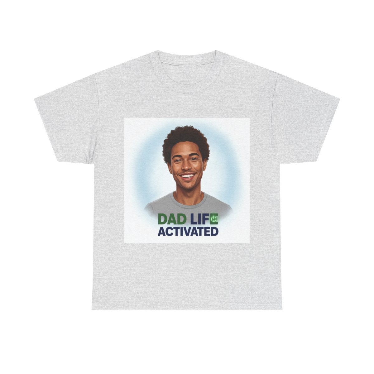 Dad Life Activated Tee — personalized dad gift preview